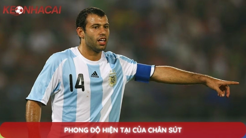 Phong độ hiện tại của chân sút